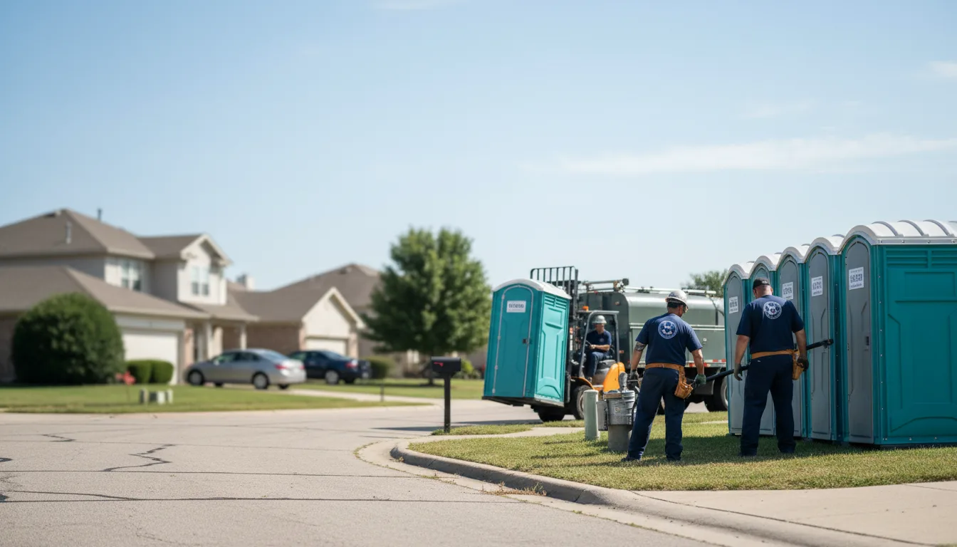 Porta Potty Rental in Herrick, IL near me